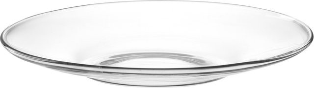 Untertasse Leonardo Tè Per Te aus Glas, transparent - Bild 1