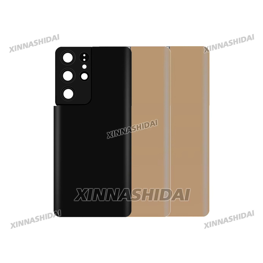 Samsung Galaxy S21 Ultra Ersatz-Rückabdeckung aus Kunststoff in Schwarz - Bild 4