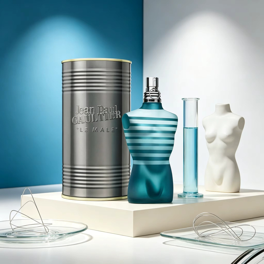 Jean Paul Gaultier Le Male Eau de Toilette, Herren, Aquatisch, Holzig - Bild 3