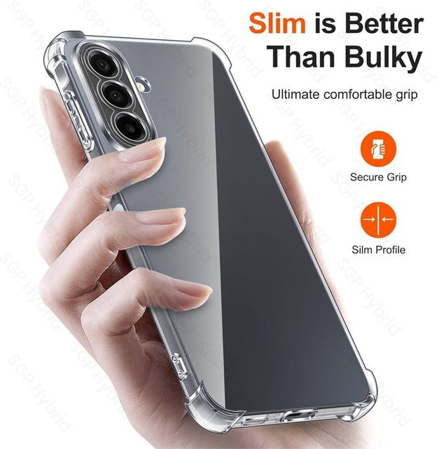 Samsung Galaxy A57 5G Schutzhülle aus klarem TPU mit Kameraschutz - Bild 1