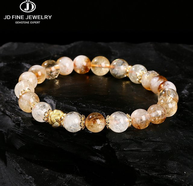 Armband Kupfer, Gold, Kristall, Damen - Bild 1