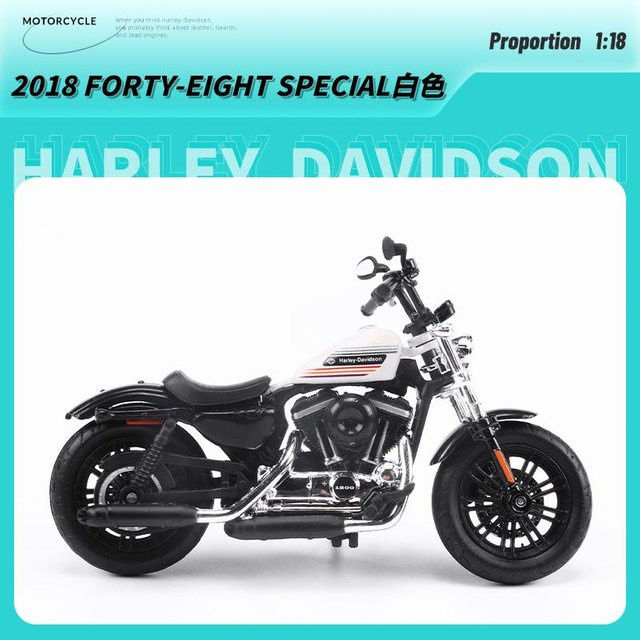 Maisto Harley-Davidson Motorrad Modell, 1:18, Metall, ab 18 Jahren - Bild 1