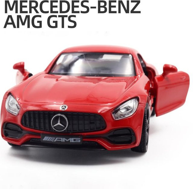 Thriving Benz AMG GTS Automodell, Spielzeugauto, Maßstab 1:36, zurückziehbar - Bild 1