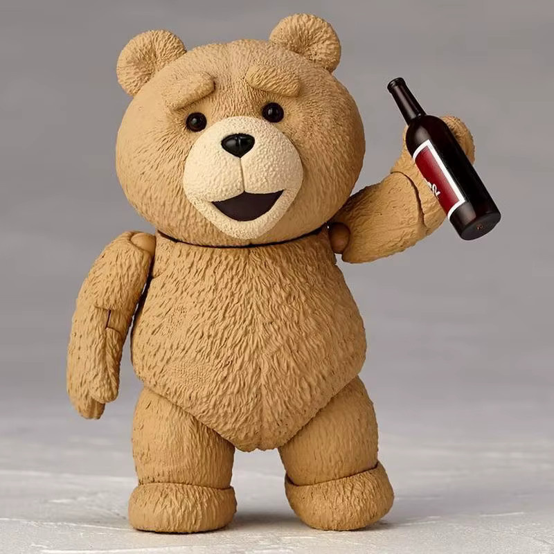 Bandai Ted, Ted Teddybär Action Figur, Einzelfigur, braun, Kunststoff - Bild 2