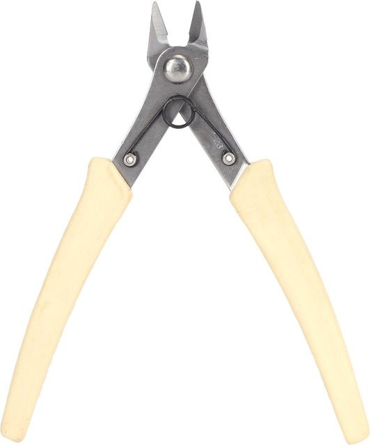 GoolRC Schmuckzange aus Edelstahl als Schneidezange für DIY Bastelarbeiten und Schmuckherstellung in Beige - Bild 1