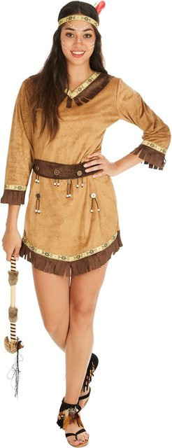 tectake Frauenkostüm Indianerin Apache sexy Ashley - Bild 1