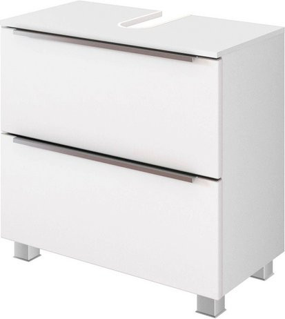 Waschbeckenunterschrank Garda von HELD MÖBEL in Weiss, B/H/T: 60 x 55 x 35 cm - Bild 1