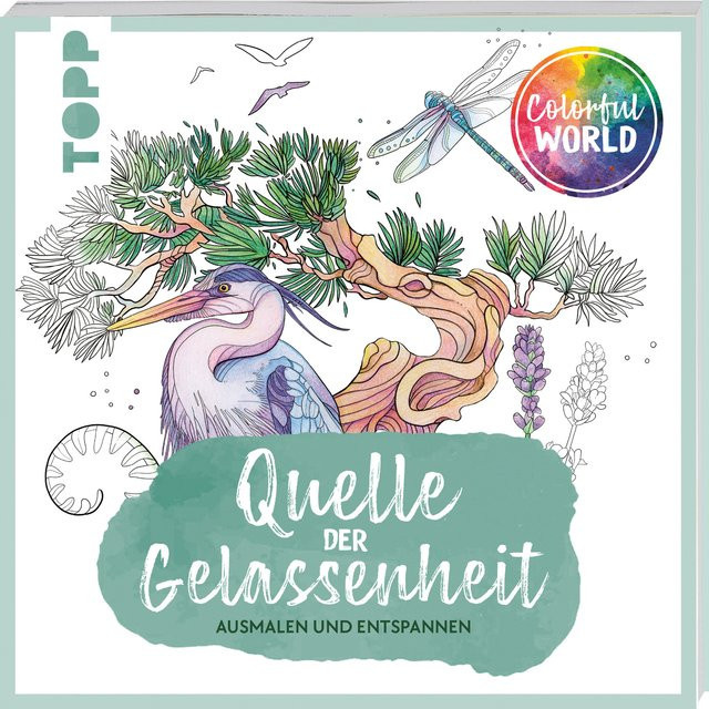 TOPP Colorful World - Quelle der Gelassenheit deutsch von Frech Verlag - Bild 1