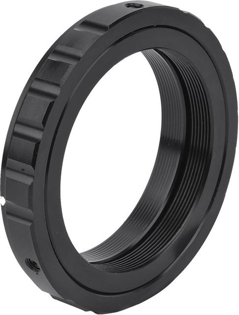 Koogeelife Kameraobjektiv-Adapterring M42x0.75 auf T2 für Nikon Kameras, Schwarz - Bild 1