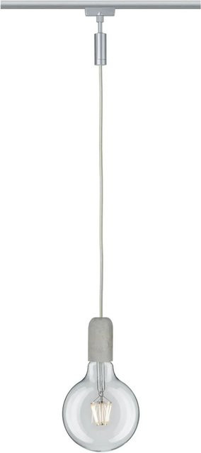 Paulmann Urail Pendeladapter für 1phasiges Hochvolt-Schienensystem, 230V, Chrom Matt - Bild 1