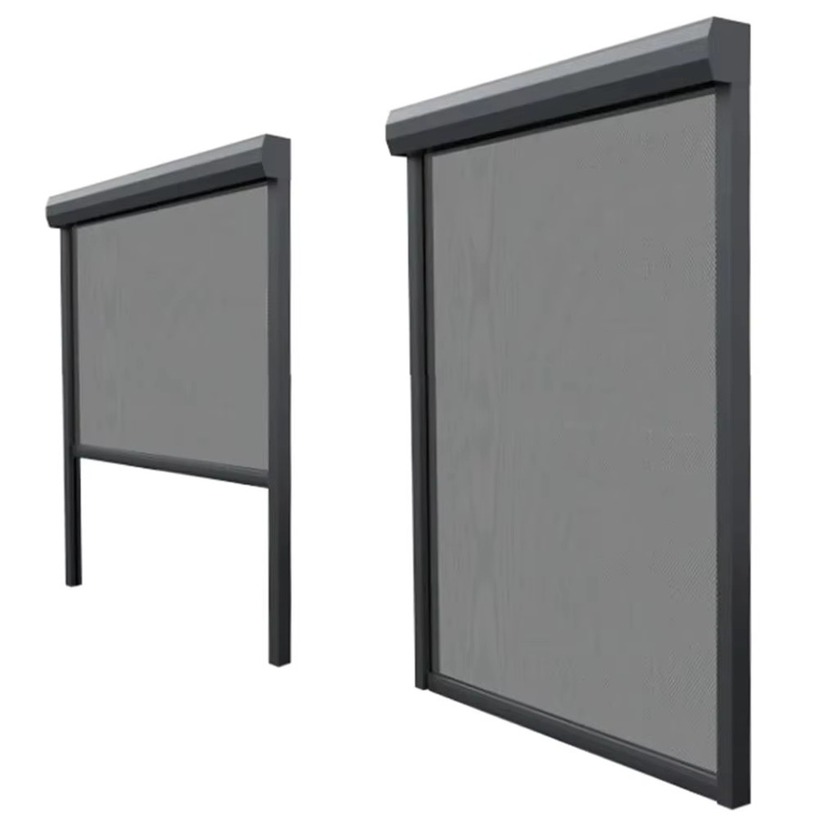 Motorisiertes Aluminium-Rollo für Terrasse und Balkon, wasserdicht und windbeständig - Bild 3