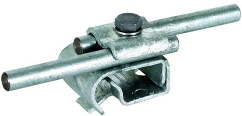 DEHN Dachrinnenklemme 339050 DRK DUL 8.10 W16.22 STTZN in Silber - Bild 1