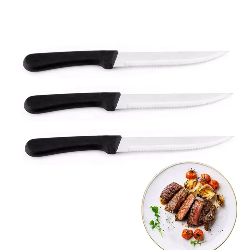 Steakmesser von ALLWIN HOUSEWARE W aus Edelstahl mit Kunststoffgriff, spülmaschinenfest - Bild 2