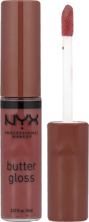NYX Professional Makeup Butter Gloss Lipgloss, Pralinen, 8 ml