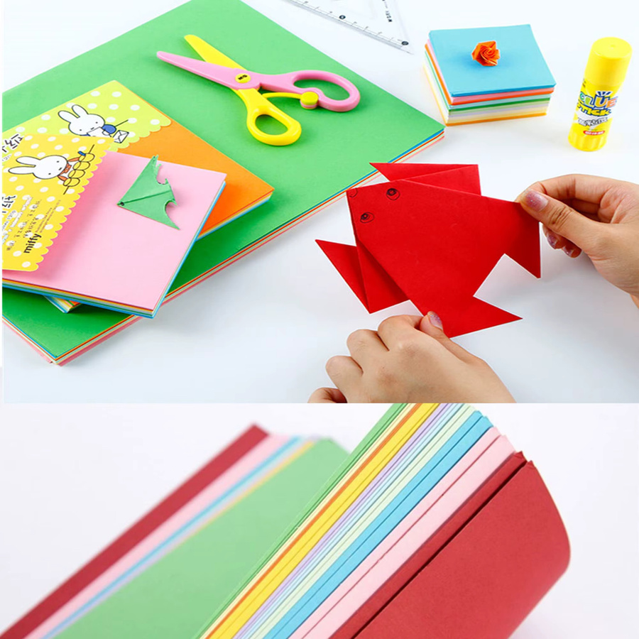 DIY Bastelpapier Set aus Kraftpapier in Rot und Rosa, 20 Blatt, B: 20 cm, L: 30 cm - Bild 4