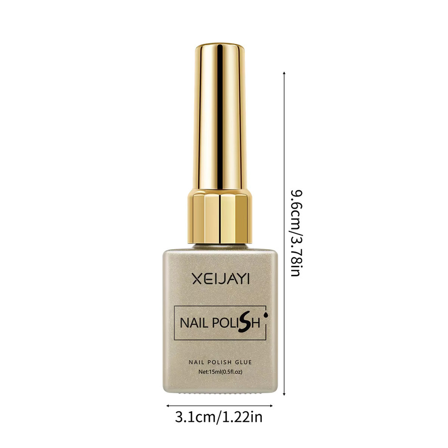 XEIJAYI Nagellack, Goldener Metallic-Gel, 15 ml - Bild 4