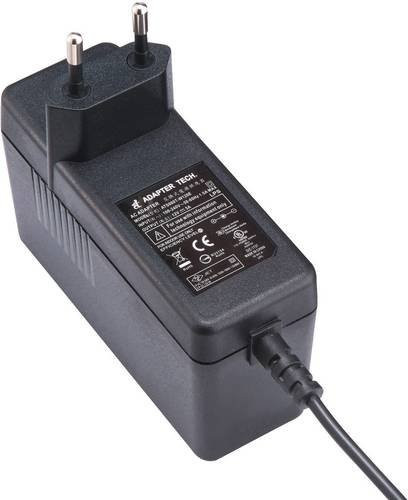 Dehner Elektronik ATS 060T-W240E Steckernetzteil Schwarz 24 V/DC 2.5A 60W Stabilisiert mit Barrel-Stecker - Bild 1