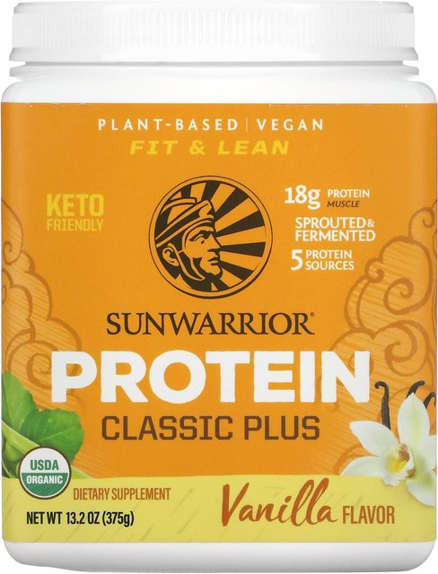 Sunwarrior Protein Classic Plus Pflanzlich 375 g - Bild 1