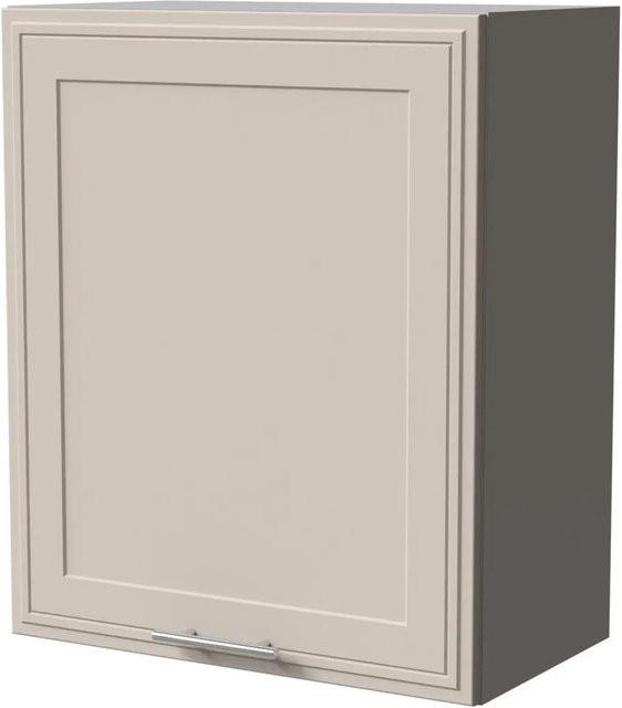 Feldmann-Wohnen Hängeschrank Salo W2 in Grau und Kaschmir Matt mit Kassettenoptik, B/T/H: 60 x 32,5 x 72 cm - Bild 1