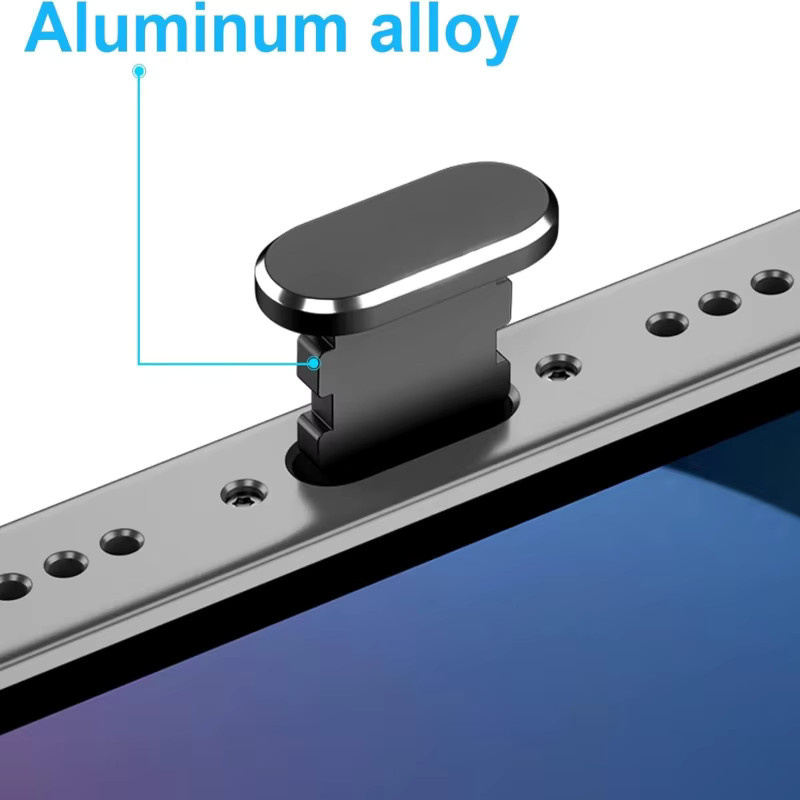 64-teiliges Staubschutz-Set für Apple iPhone und Lightning-Anschluss zur Abdeckung von Ladeport und Lautsprechern - Bild 3