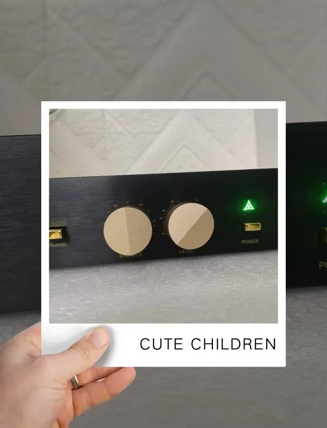 AMXEKR Reference FM255 Klasse A Vorverstärker in Schwarz mit RCA und symmetrischem XLR für HIFI Audio - Bild 3