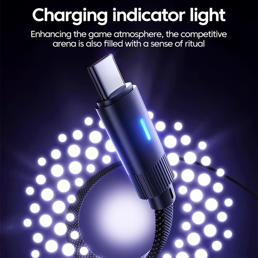 Dual-Typ-C-Ladekabel mit 90-Grad-Einzelbogen und flachem Design in Schwarz für iPhone 15 16 17 Pro Max, Samsung, Xiaomi und Huawei Android-Geräte - Bild 2