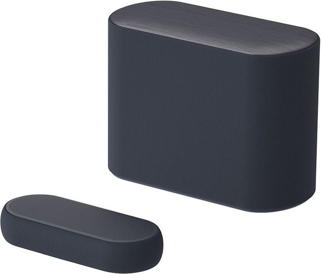 LG DQP5 Soundbar mit Subwoofer in Grau, 3.1.2 Kanäle, Bluetooth, HDMI und Optical - Bild 1