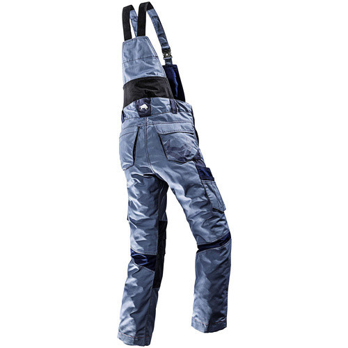 BULLSTAR Latzhose WORXTAR aus Polyester-Baumwoll-Mischung in Taubenblau und Marine - Bild 2