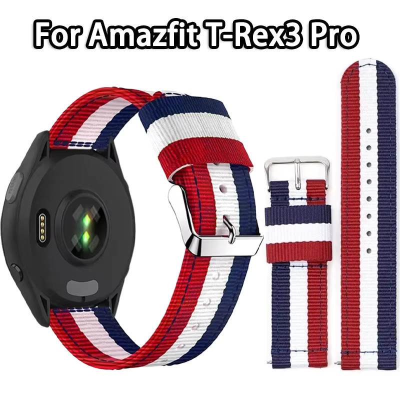 Amazfit Uhrenarmband Nylon, 22 mm, Multicolor, Unisex - Bild 5