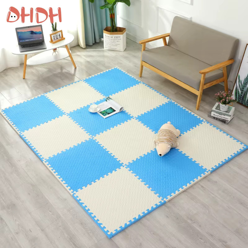 DHDH EVA-Puzzlematte, Schaumstoff, Schwarz, Bunt / Mehrfarbig - Bild 2