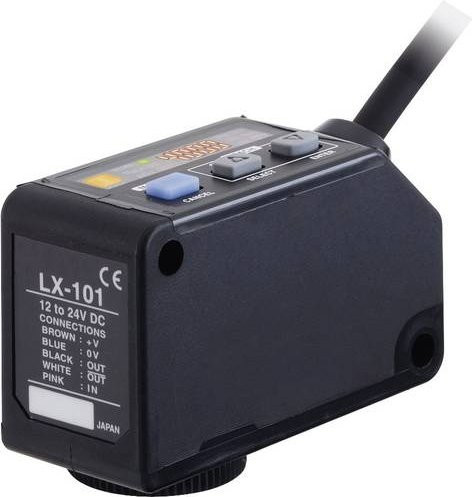 Panasonic LX101 Farbsensor Schwarz, 12 - 24 V/DC, B/T/H: 24 x 35 x 57 mm - Bild 1