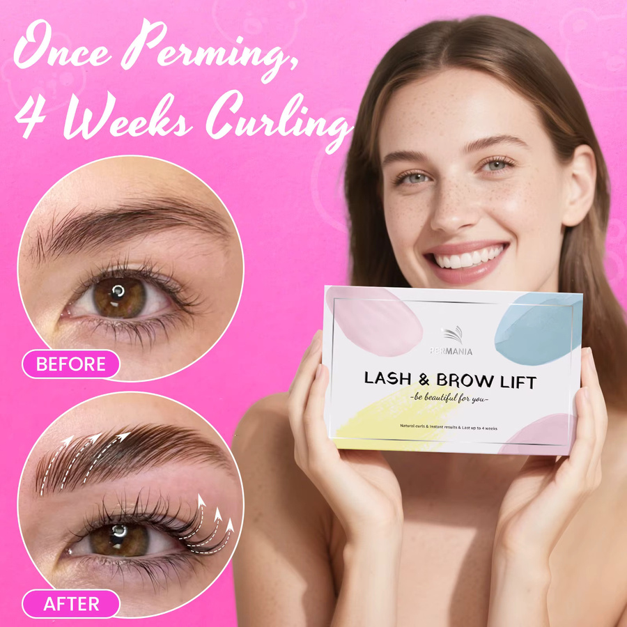 PERMANIA Wimpernlift-Set und Augenbrauen-Laminierungsset, Unisex - Bild 2