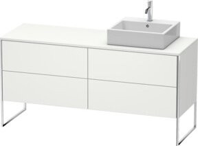 Duravit Waschtischunterschrank XSquare in Weiß, B/T/H: 160 x 54,8 x 77,8 cm - Bild 1