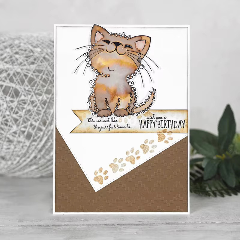 Transparente Silikon-Stempel mit niedlichen Cartoon-Tieren und Buchstaben für Bastelarbeiten und Kartenbau - Bild 2