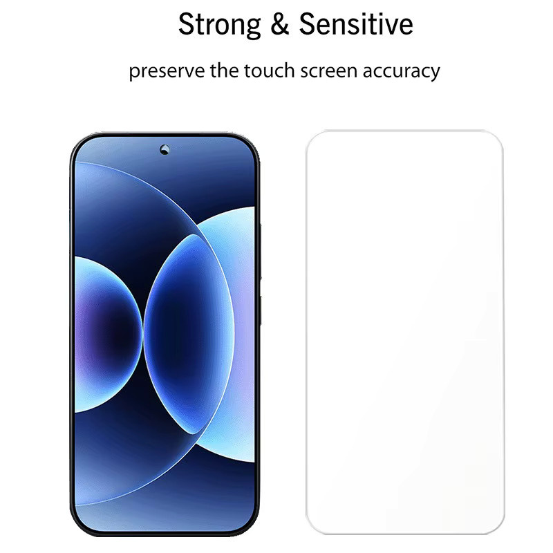 2er-Pack Displayschutzfolien aus gehärtetem Glas für Xiaomi 17 Pro Max 15 14 13 12T 11T Pro, transparent - Bild 2