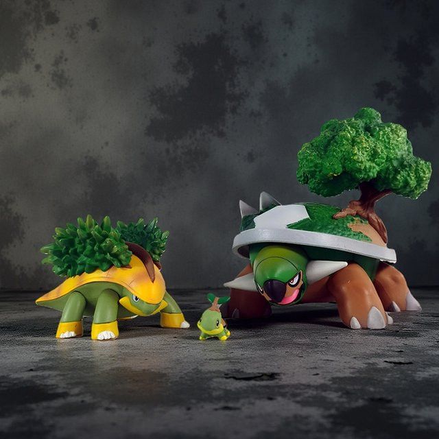 Bandai Pokemon Torterra Figur aus PVC als Sammelmodell und Actionfigur für dich - Bild 1