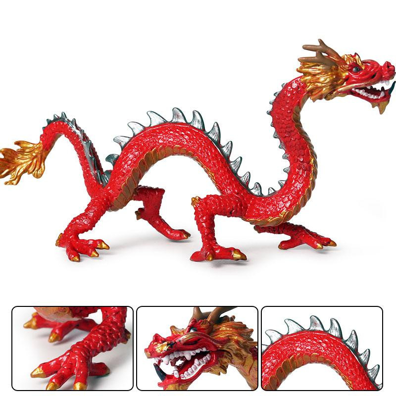 Oenux Drachen Dinosaurier Actionfiguren Tiere Modell PVC ab 3-6 Jahren - Bild 2