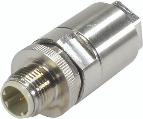 HARTING Kabelsteckverbinder 21038221535 mit 4 Polen in Silber aus Kunststoff - Bild 1