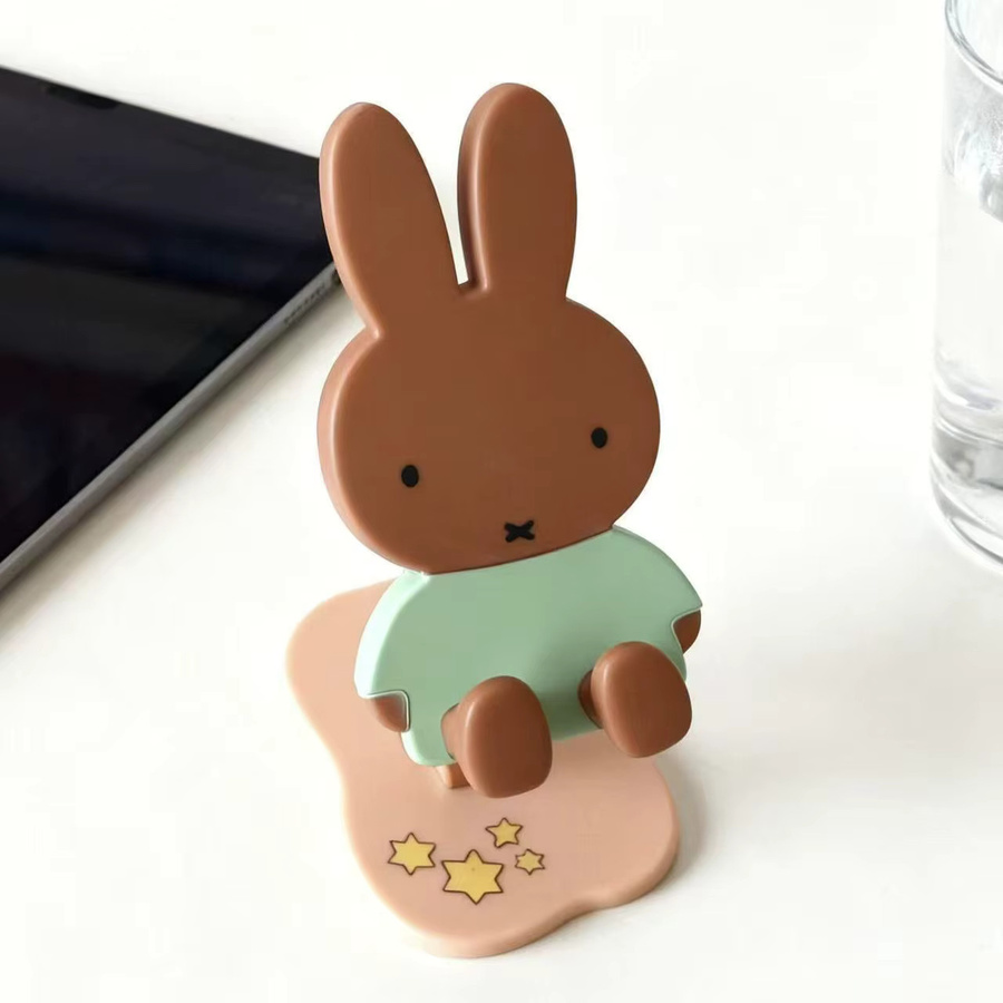 52TOYS Kawaii Miffy Teleskopischer Faltbarer Handy-Tischständer, Dekoratives Spielzeug - Bild 2
