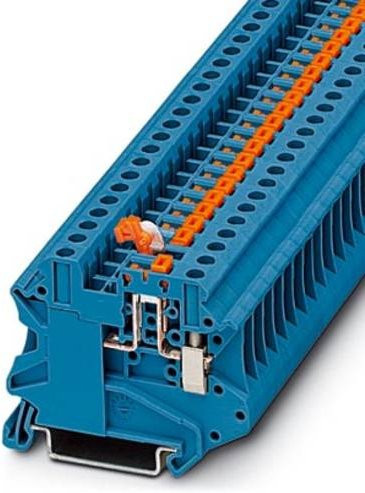 Phoenix Contact 3046278 Durchgangsreihenklemme Blau 6,2 mm 50 Stück - Bild 1