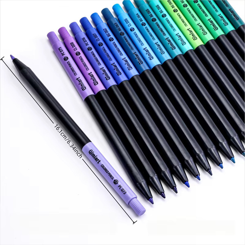 Kolorowys Mechanische Buntstifte mit Anspitzer, 3,0 mm, 12/96 Farben in Multicolor - Bild 2