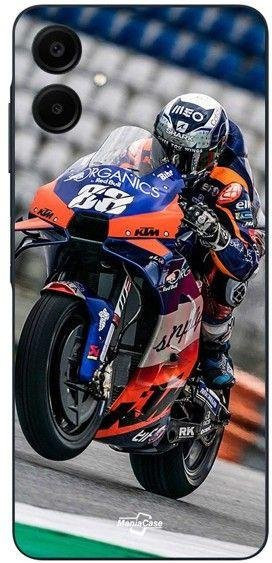 Maniacase Handyhülle für Samsung Galaxy A06 mit Miguel Oliveira Moto GP Design in Schwarz und Multicolour - Bild 1