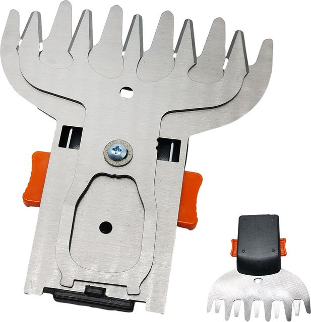 Vibratite Ersatz-Grasmesser aus Metall in Silber für Stihl HSA 26 Akku-Heckenschere - Bild 1