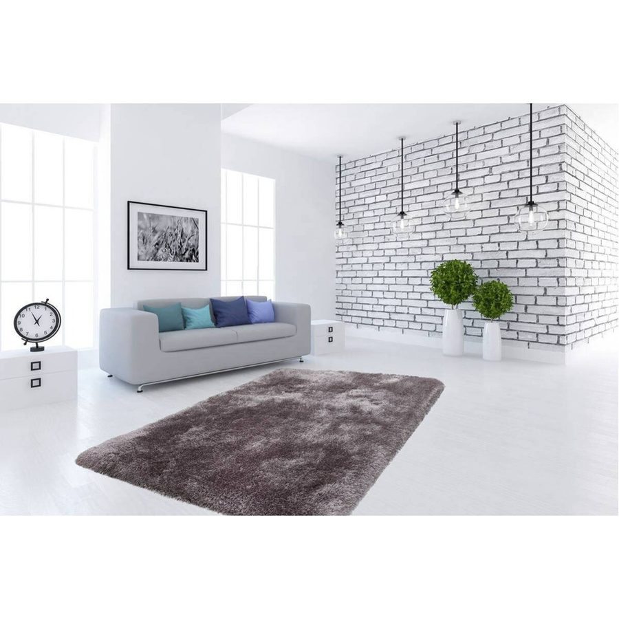 360Living Teppich Cosy Silber modern B: 160 cm, L: 230 cm - Bild 2