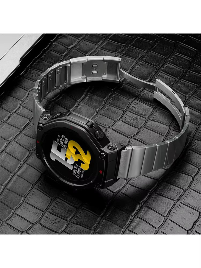 Huami Smartwatch-Armband Edelstahl, Silber, Unisex - Bild 5