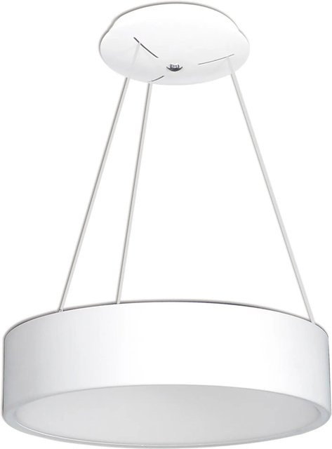 Näve LED-Pendelleuchte Carla Weiß, Durchmesser: 45 cm, Höhe: 15 cm - Bild 1
