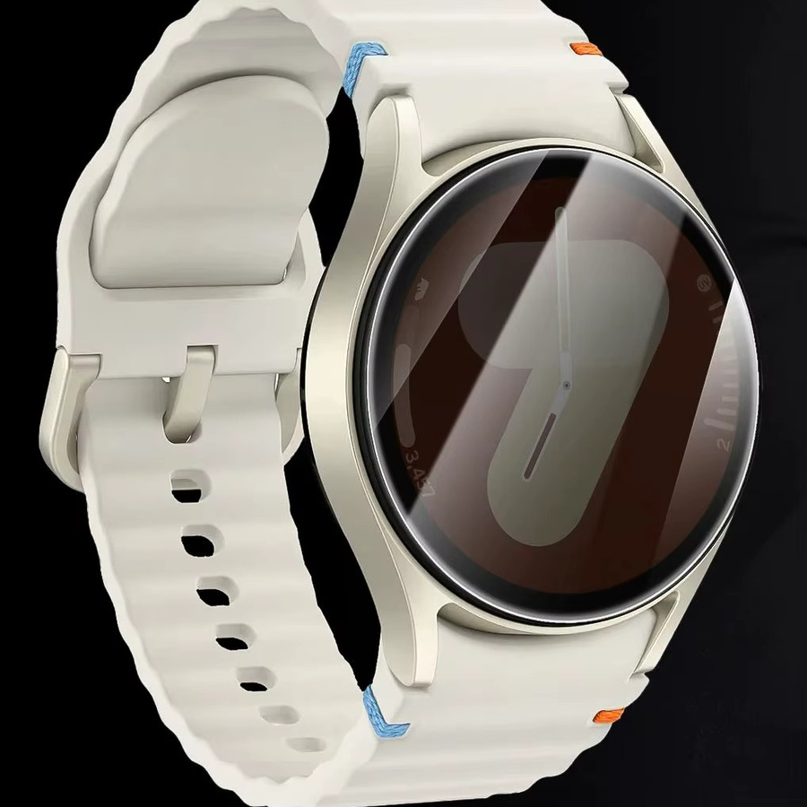 Samsung Displayschutzfolie, Silikon, transparent, Galaxy Watch 7 40 mm 44 mm - Bild 4