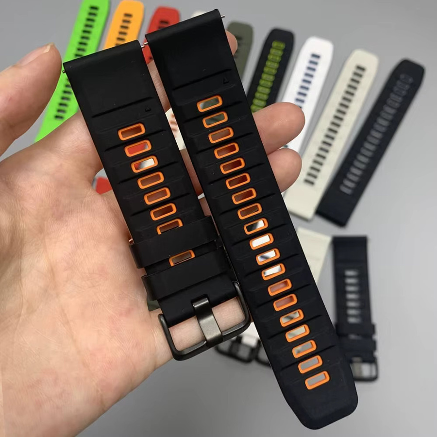 Xiaomi Smartwatch-Armband, Silikon, 22 mm, zweifarbig, multicolor - Bild 1
