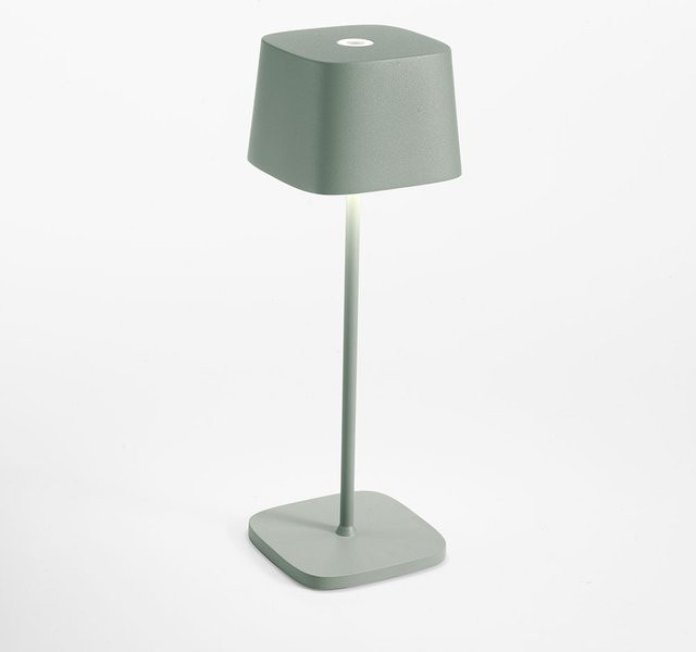 Zafferano Ofelia Pro LED-Akkuleuchte in Salbeigrün, dimmbar und mit CCT-Steuerung - Bild 1