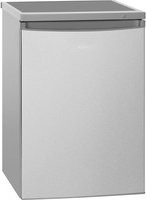Bomann Kühlschrank KS 2184.1 inox mit Gefrierfach in Edelstahl und Silver - Bild 1